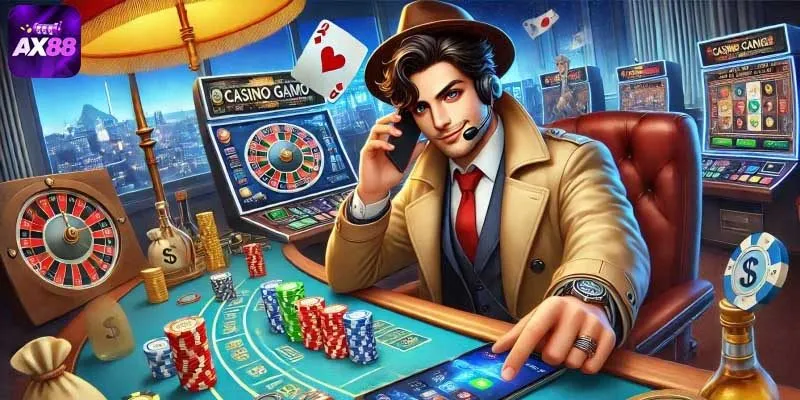 Casino AX88 sở hữu 17 sảnh game hàng đầu hiện nay